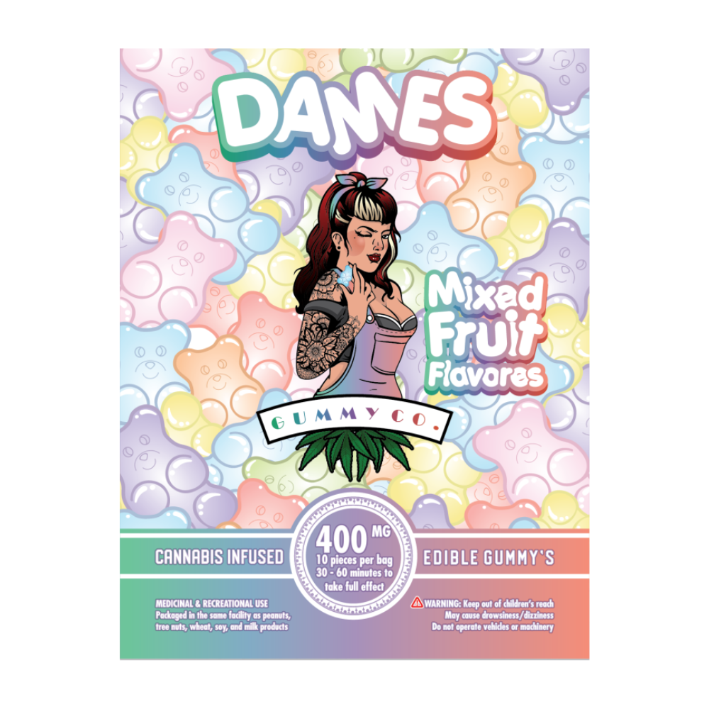 DAMES THC GUMMIES | 400MG EDIBLES