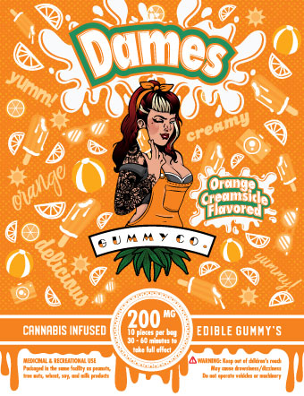 GOMMES AU THC POUR FEMMES | ALIMENTS 200 MG