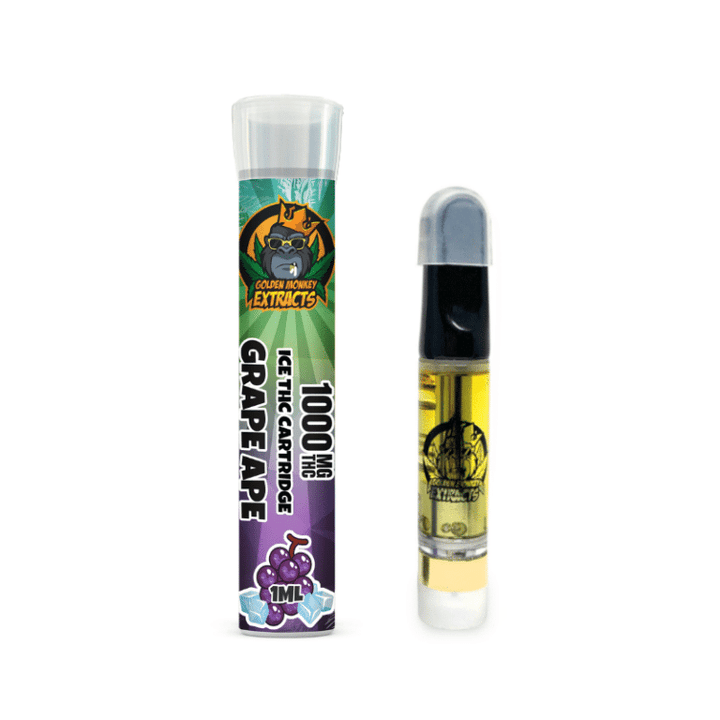 GOLDEN MONKEY EXTRACTS THC 510 ICED VAPE CART | 1G