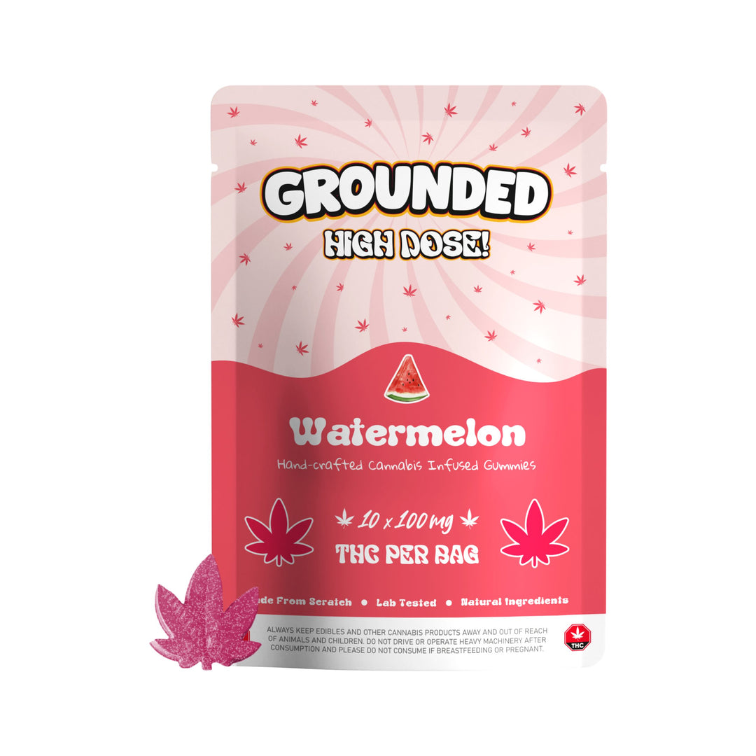 GROUNDED HIGH DOSE THC LEAFS | 1000MG EDIBLES