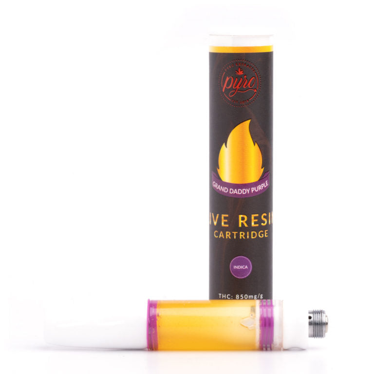 PYRO EXTRACTS THC 510 LIVE RESIN VAPE CART | 1G