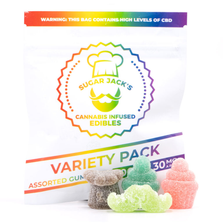 GOMMES AU CBD SUGAR JACKS | ALIMENTS 300 MG 