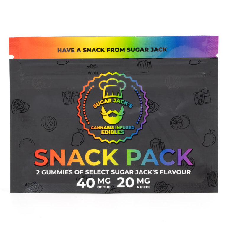 GOMMES SUGAR JACKS AU THC | ALIMENTS 40 MG 