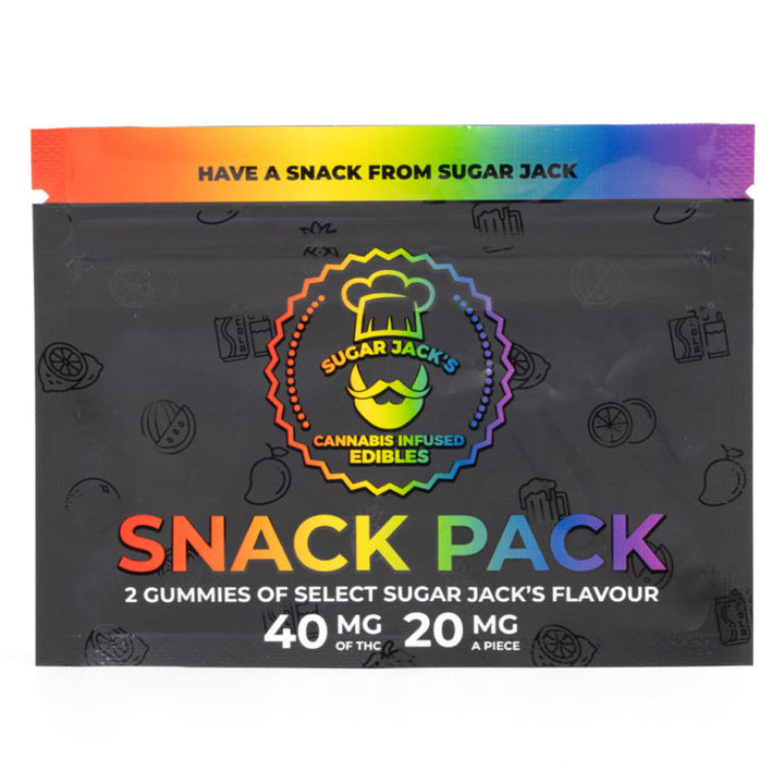 GOMMES SUGAR JACKS AU THC | ALIMENTS 40 MG 