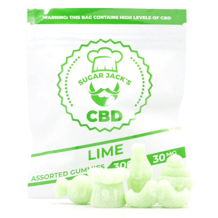 GOMMES AU CBD SUGAR JACKS | ALIMENTS 300 MG 