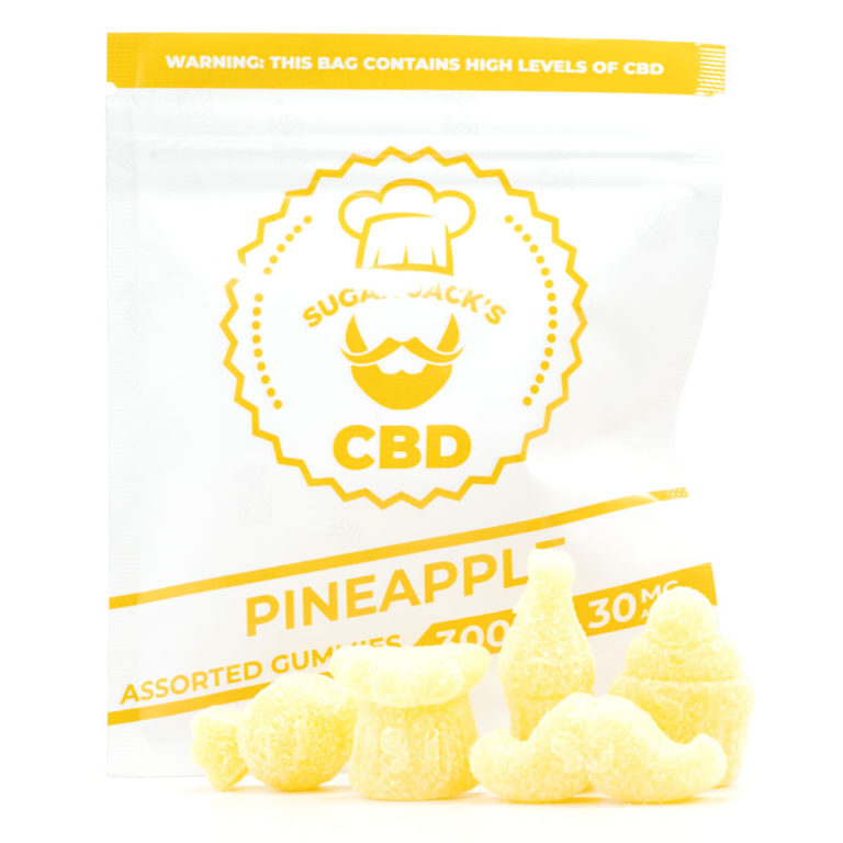 GOMMES AU CBD SUGAR JACKS | ALIMENTS 300 MG 