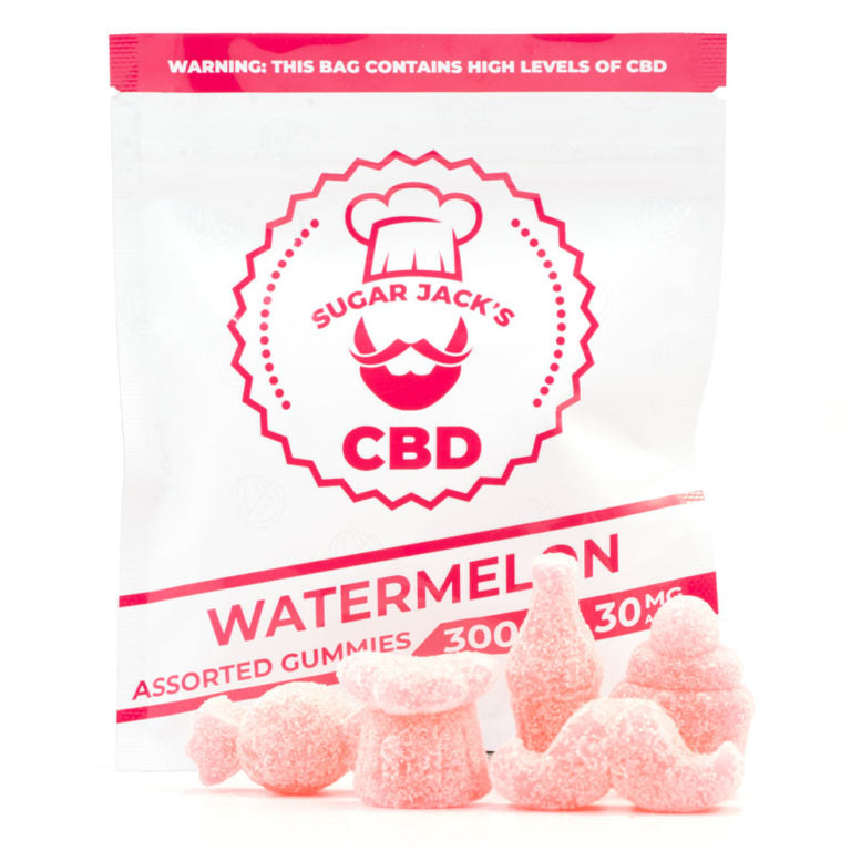 GOMMES AU CBD SUGAR JACKS | ALIMENTS 300 MG 