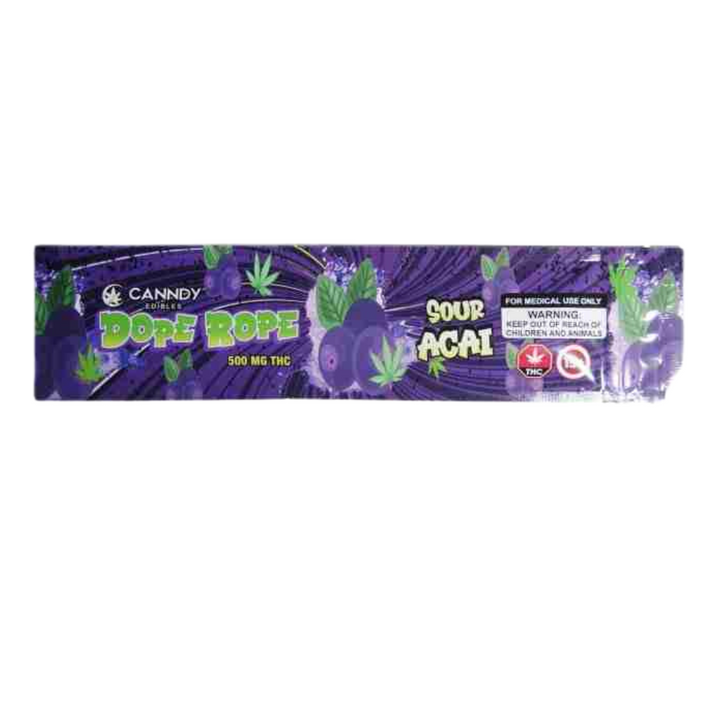 CANNDY EDIBLES DOPE ROPE THC GUMMIES | 500MG EDIBLES