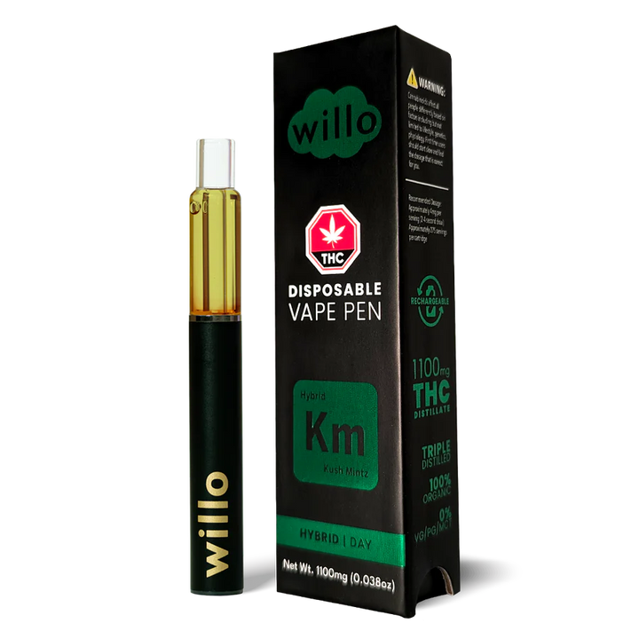 WILLO THC DISPOSABLE VAPE PEN | 1.1G