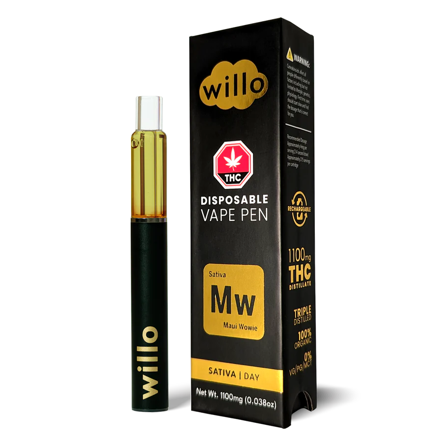 STYLO VAPE JETABLE AU THC WILLO | 1100MG