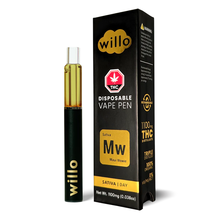 WILLO THC DISPOSABLE VAPE PEN | 1.1G