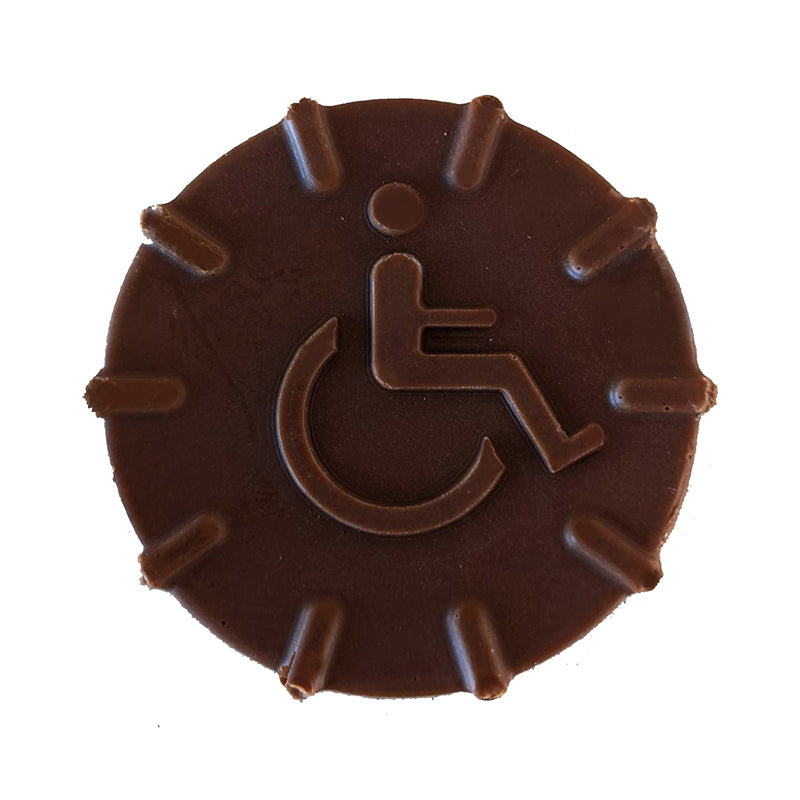 ATOMIC WHEELCHAIR THC ALMOND & CHOCOATE | 500MG EDIBLES