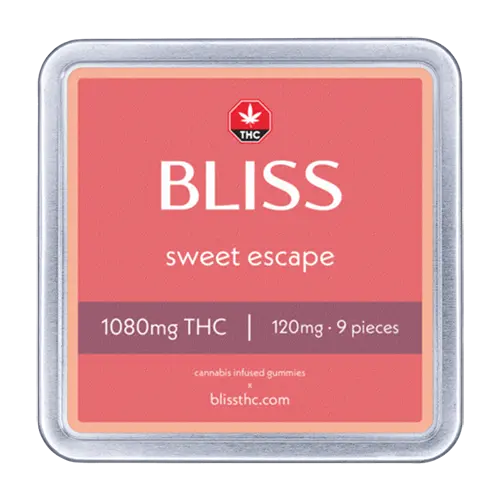 BLISS THC GUMMIES | 1080MG EDIBLES