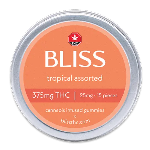 BLISS THC GUMMIES | 375MG EDIBLES