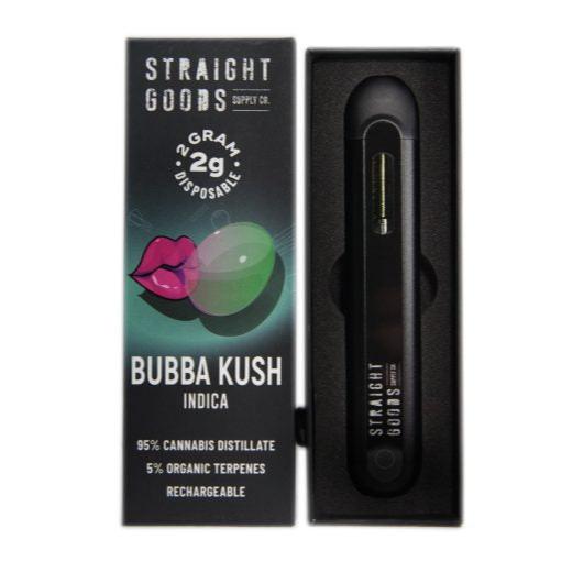 STYLO À VAPE JETABLE AU THC STRAIGHT GOODS | 2000 MG