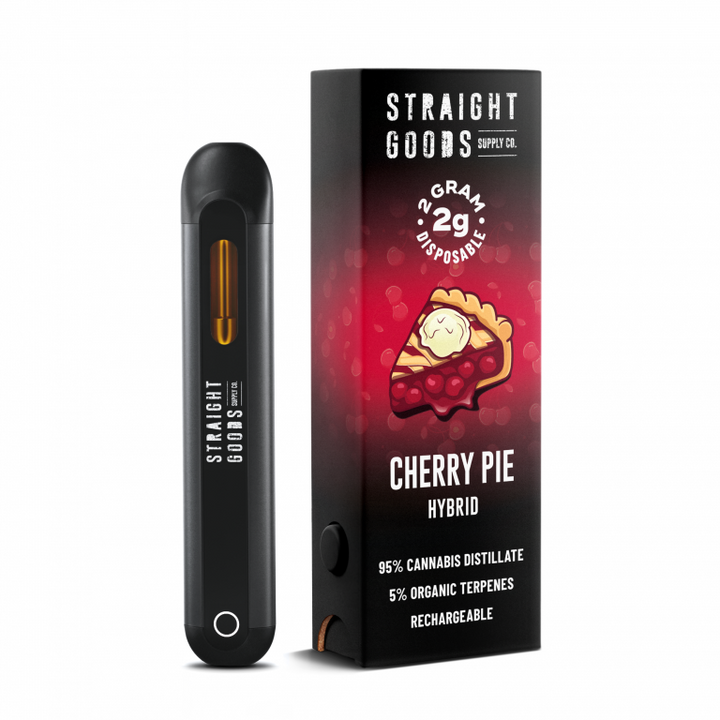 STYLO À VAPE JETABLE AU THC STRAIGHT GOODS | 2000 MG