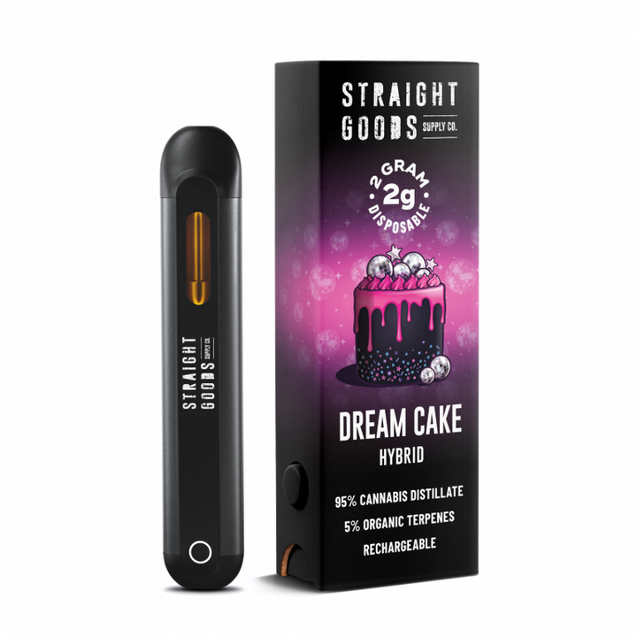 STYLO À VAPE JETABLE AU THC STRAIGHT GOODS | 2000 MG