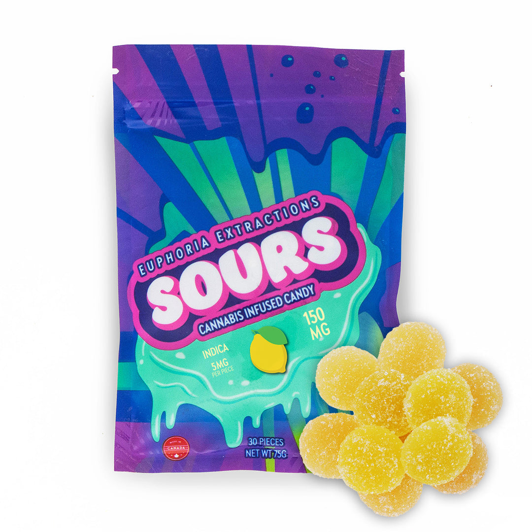 EUPHORIA EXTRACTIONS THC SOUR GUMMIES | 150MG EDIBLES