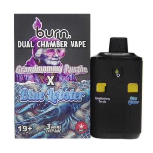 BURN. THC DUAL DISPOSABLE VAPE PEN | 6G