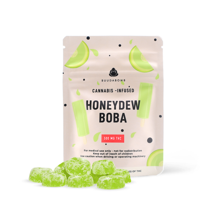 BUUDABOMB THC RED LABEL GUMMIES | 500MG EDIBLES