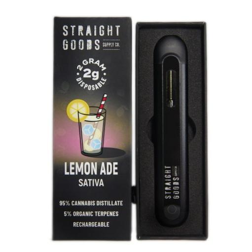 STRAIGHT GOODS SUPPLY CO THC DISPOSABLE VAPE PEN | 2000MG