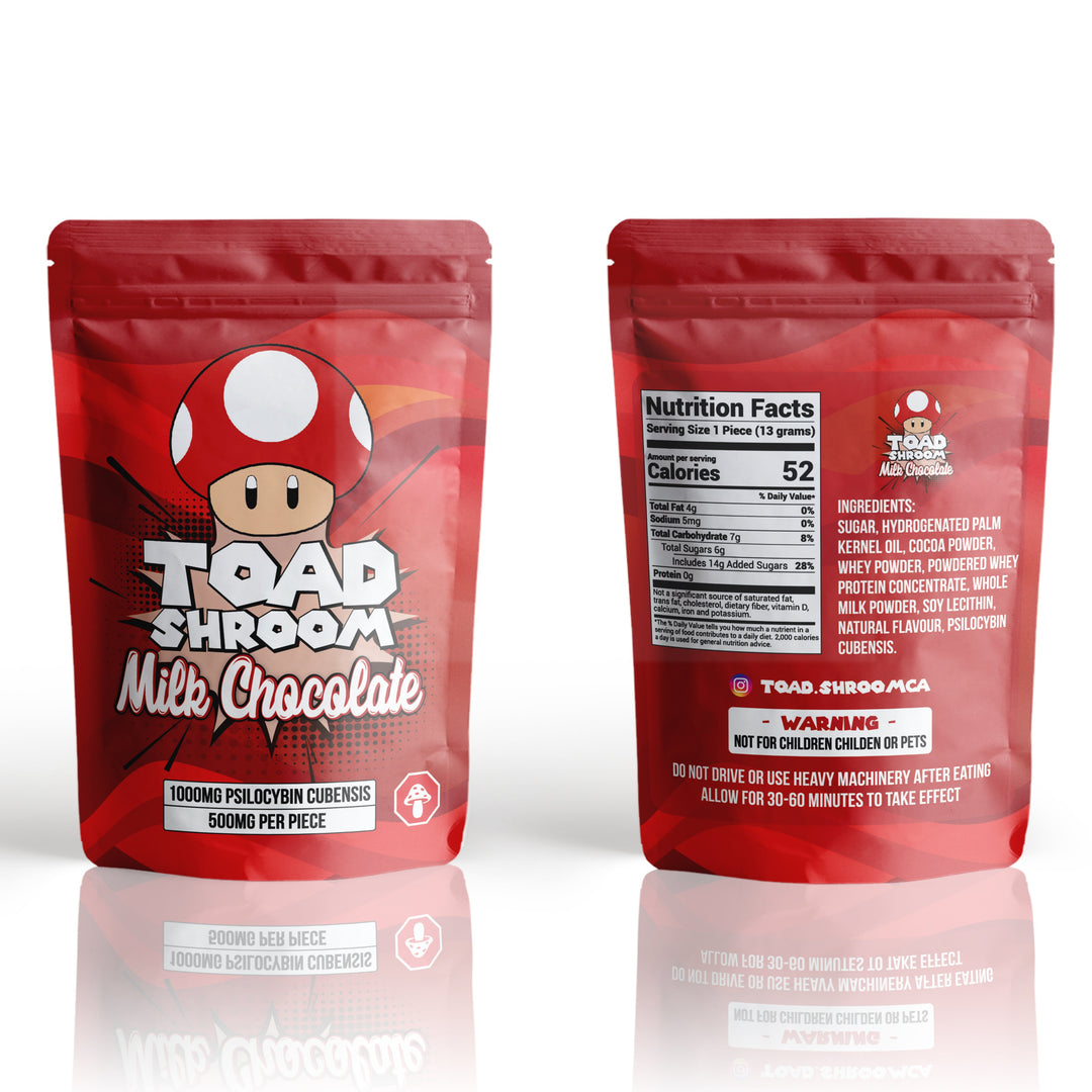 TOAD SHROOM CHOCOLATE | 1000MG PSILOCYBIN