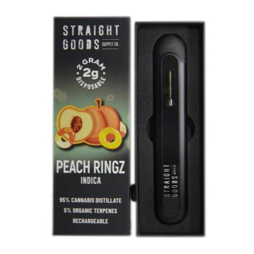 STYLO À VAPE JETABLE AU THC STRAIGHT GOODS | 2000 MG