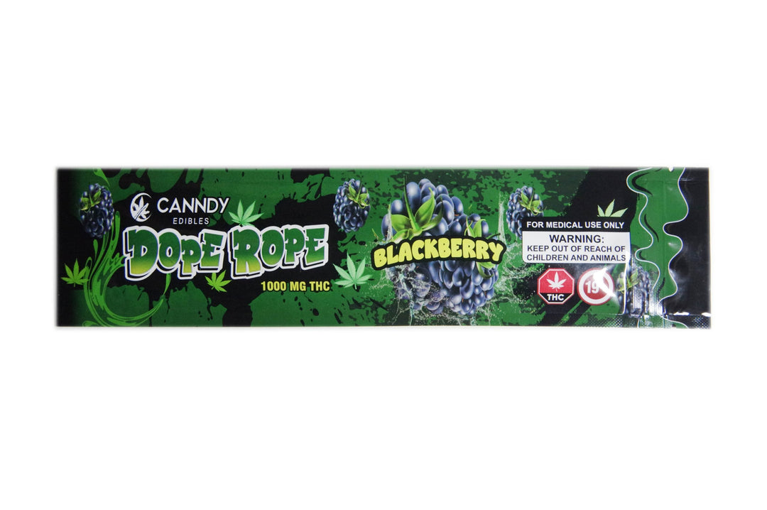 CANNDY EDIBLES DOPE ROPE THC GUMMIES | 1000MG EDIBLES