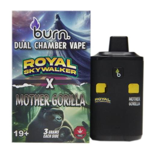 BURN. THC DUAL DISPOSABLE VAPE PEN | 6G