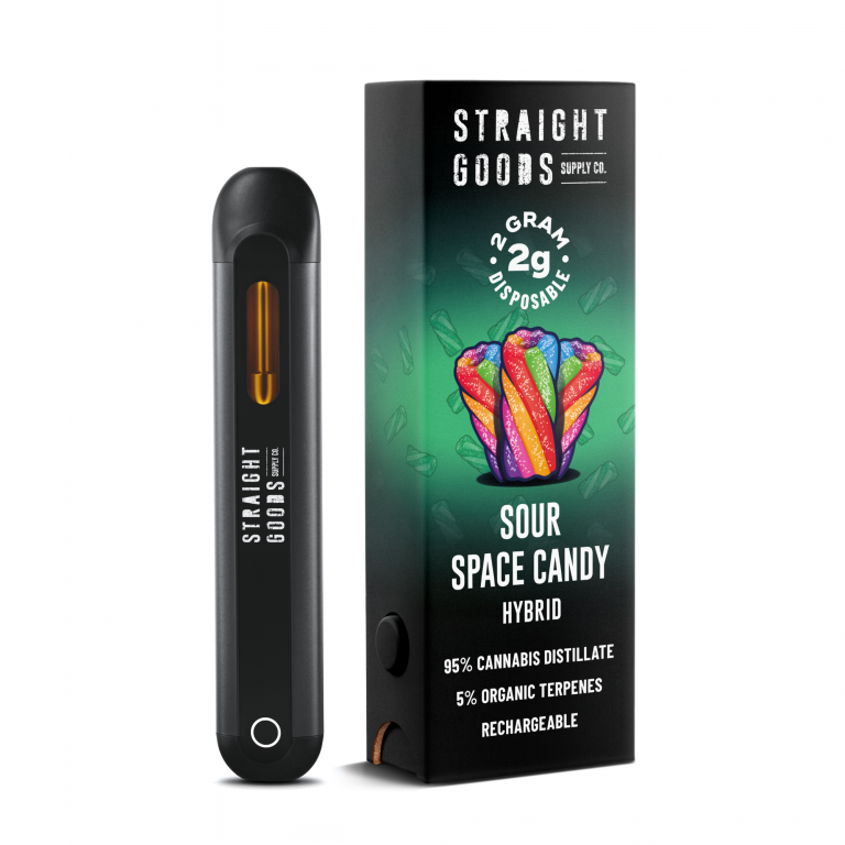 STYLO À VAPE JETABLE AU THC STRAIGHT GOODS | 2000 MG