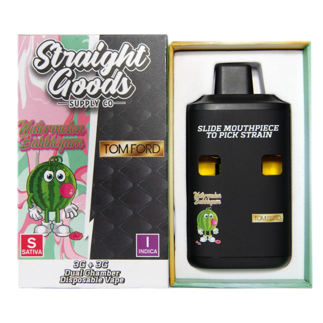 STYLO À VAPE JETABLE À DOUBLE THC STRAIGHT GOODS | 6000MG