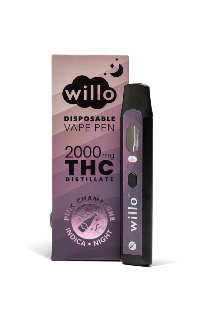 WILLO THC DISPOSABLE VAPE PEN | 2000MG